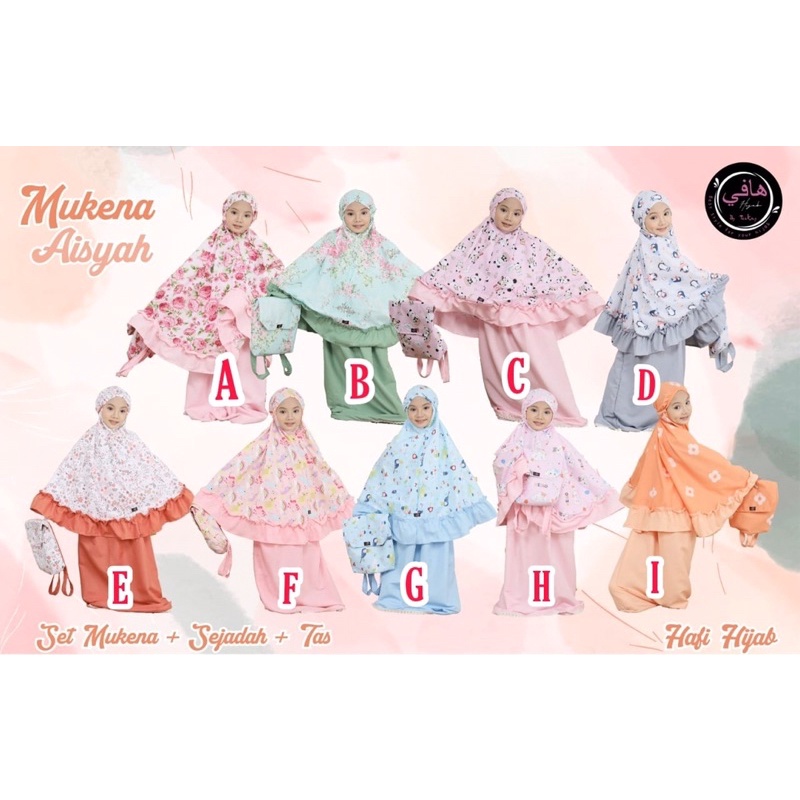 Mukena Anak Karakter By Hafi Hijab