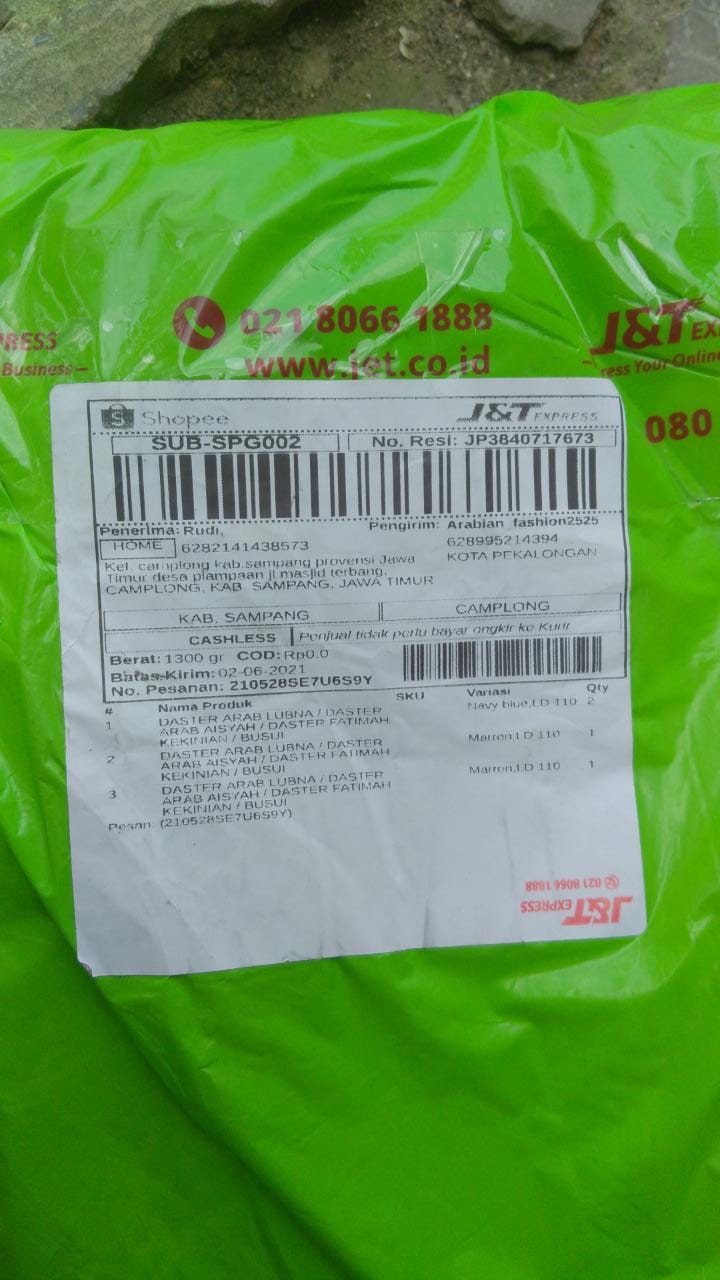 Gamis Cardi Modern / Kopel Gamis / Batik Cardi Murah / Baju Gamis Batik Kopel