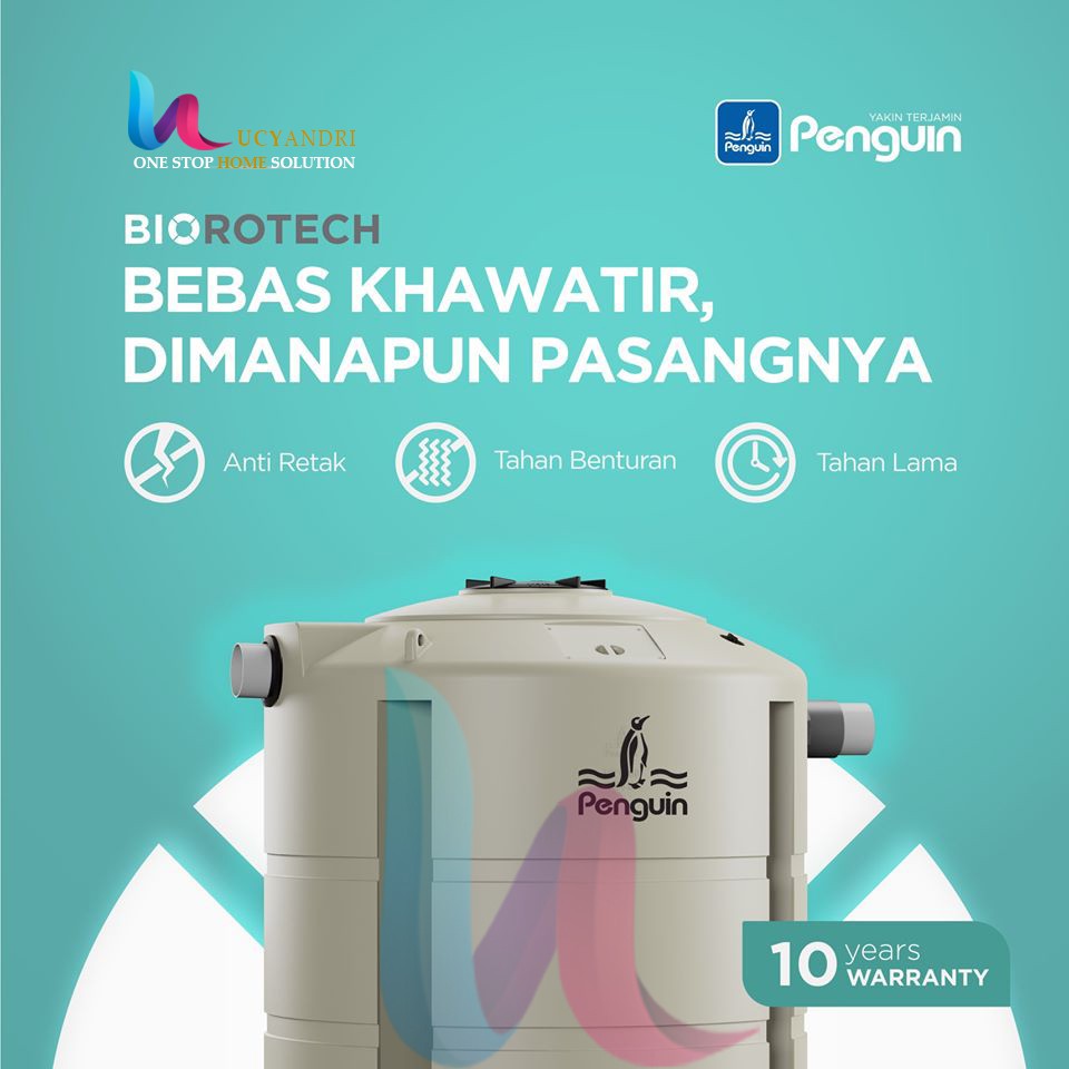 Septic Tank PENGUIN BIOROTECH 1000 Liter Tangki Septik BIO 100