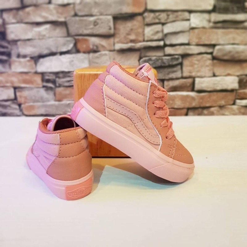 Sepatu vans sk8 hi pink womens sepatu anak anak sepatu baby sepatu sekolah