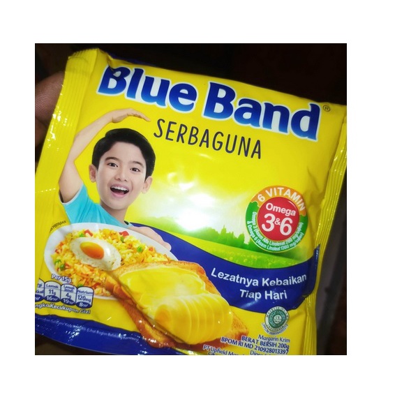 

Blue Band Mentega Margarine Serbaguna Sac 200 gr