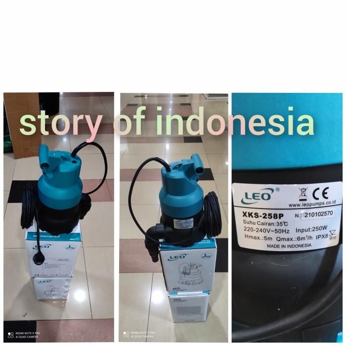 Pomdia | Mesin Pompa Celup Non Otomatis Sedot Kolam Air Banjir Leo 250 W