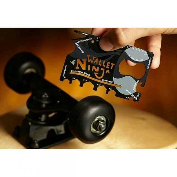 Wallet Ninja 18 In 1 Kartu Multifungsi