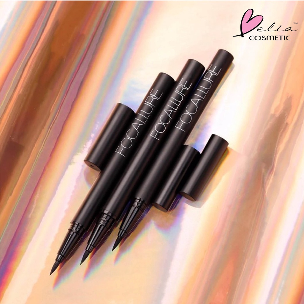 ❤ BELIA ❤ FOCALLURE Intense Eyeliner FA13 | Tahan air Black Liquid Eyeliner Pensil - Makeup | BPOM