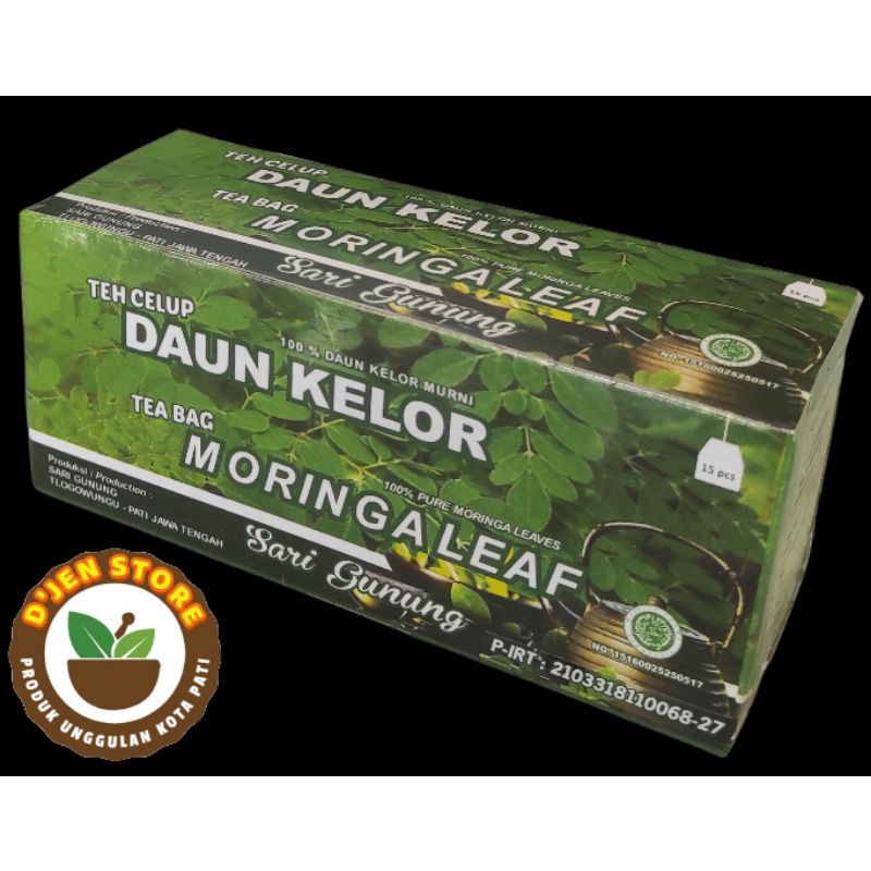 

Teh Celup daun kelor // Teh Herbal // Teh alami