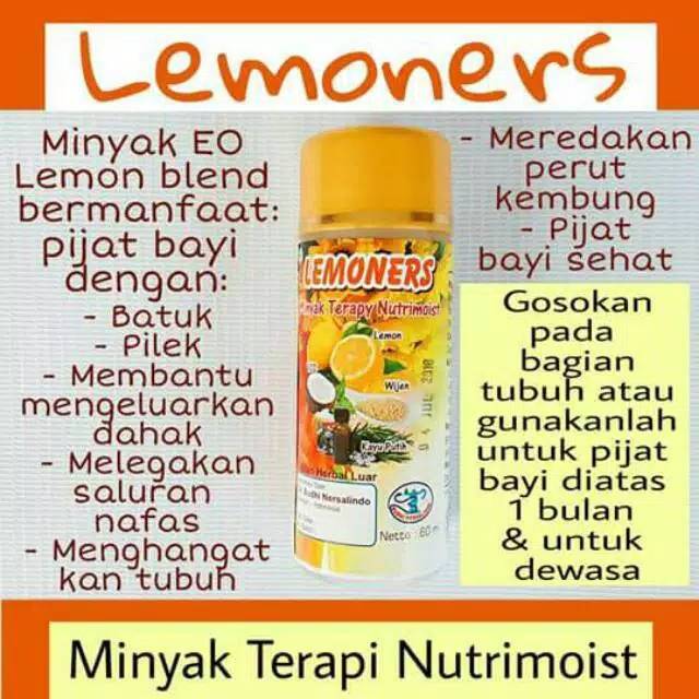 Minyak Nutrimoist Lemoners