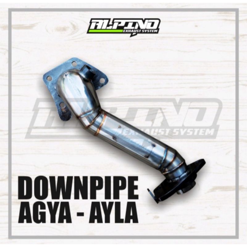 Downpipe AGya Ayla 1.0 ALpino exhaust