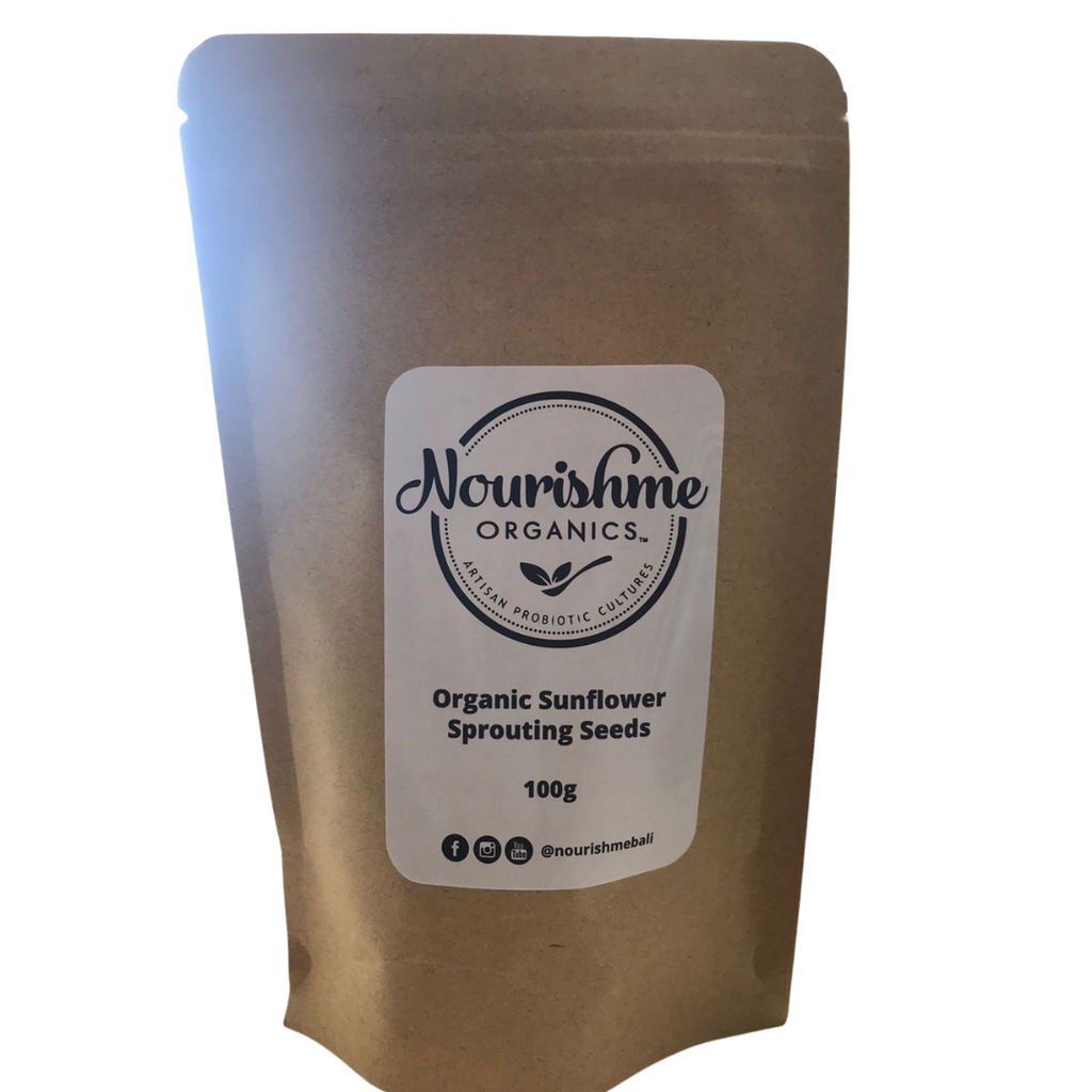 

Organic Sunflower Sprouting Seeds 100g