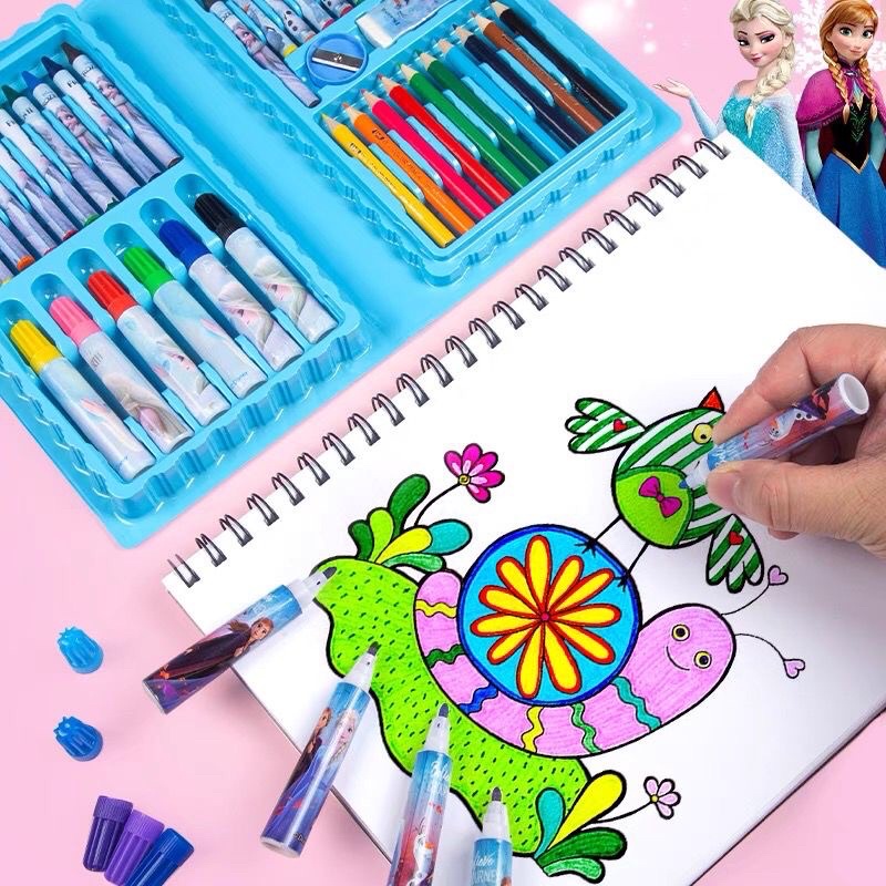 

Crayon set isi 42pcs / krayon set alat melukis / alat menggambar anak