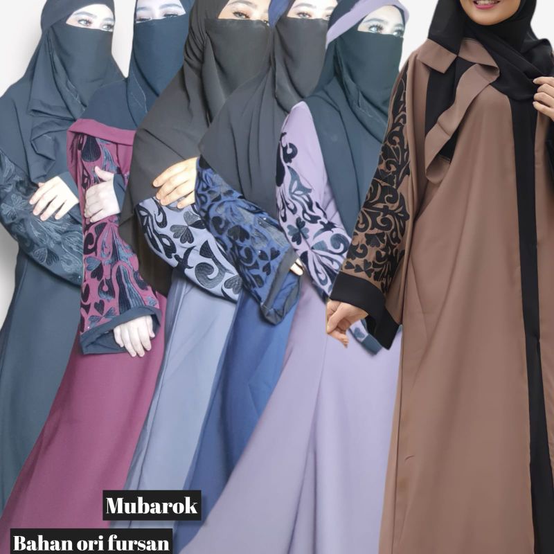 Abaya Ori Mubarok Fursan Alkhatib Collection