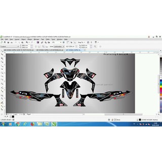 35 Terbaik Untuk Gambar Stiker Variasi  Supra  X  125  Tahun  