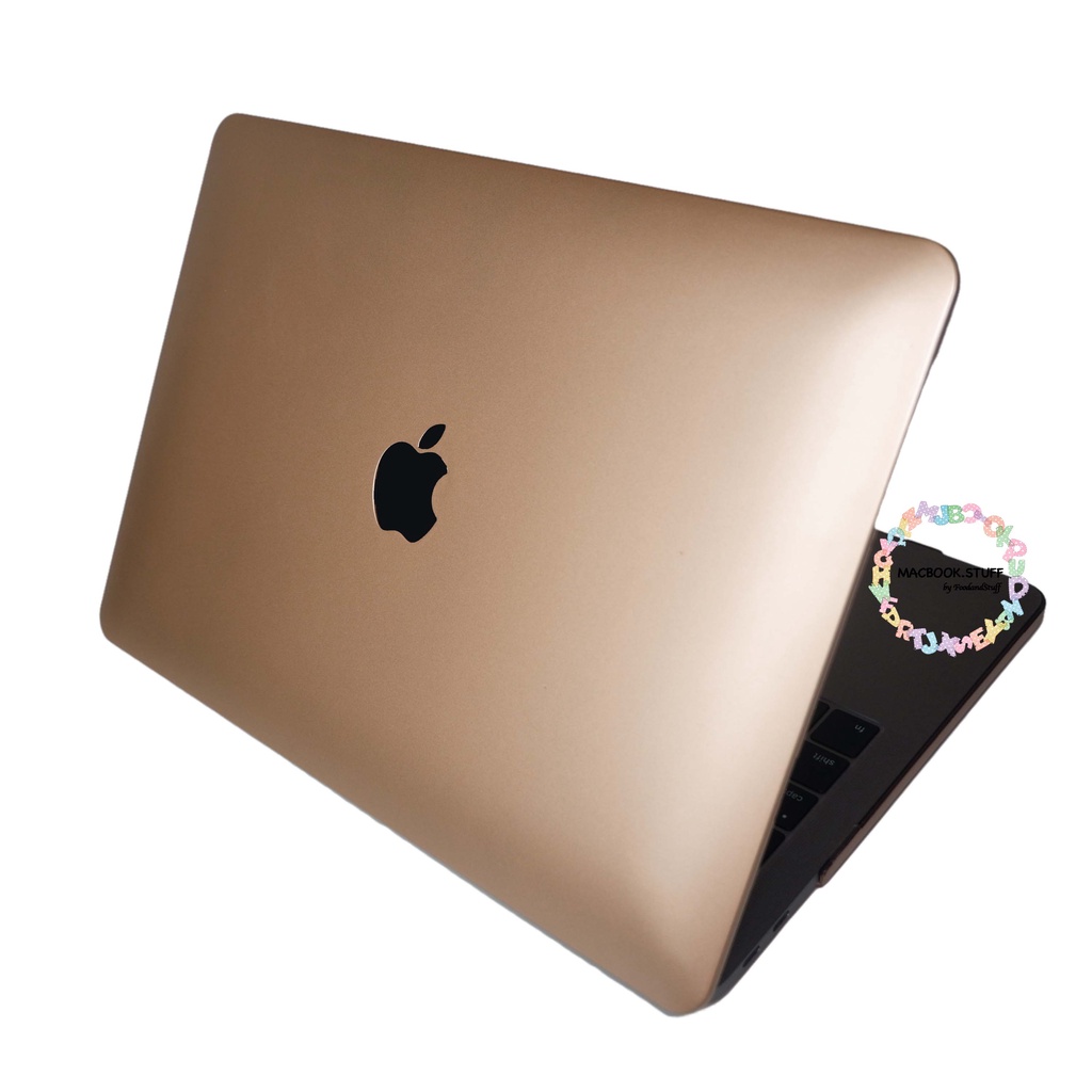 MACBOOK Case METALIC GOLD NEW AIR PRO RETINA 11 12 13 14 15 16 INCH NON /  WITH CD ROOM / TOUCHBAR / TOUCH ID / M1 2020 2021 2022