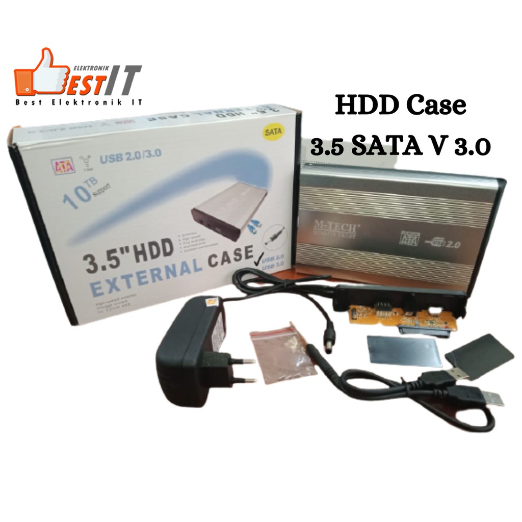 Casing Hardisk Eksternal 3,5 Sata Versi 3