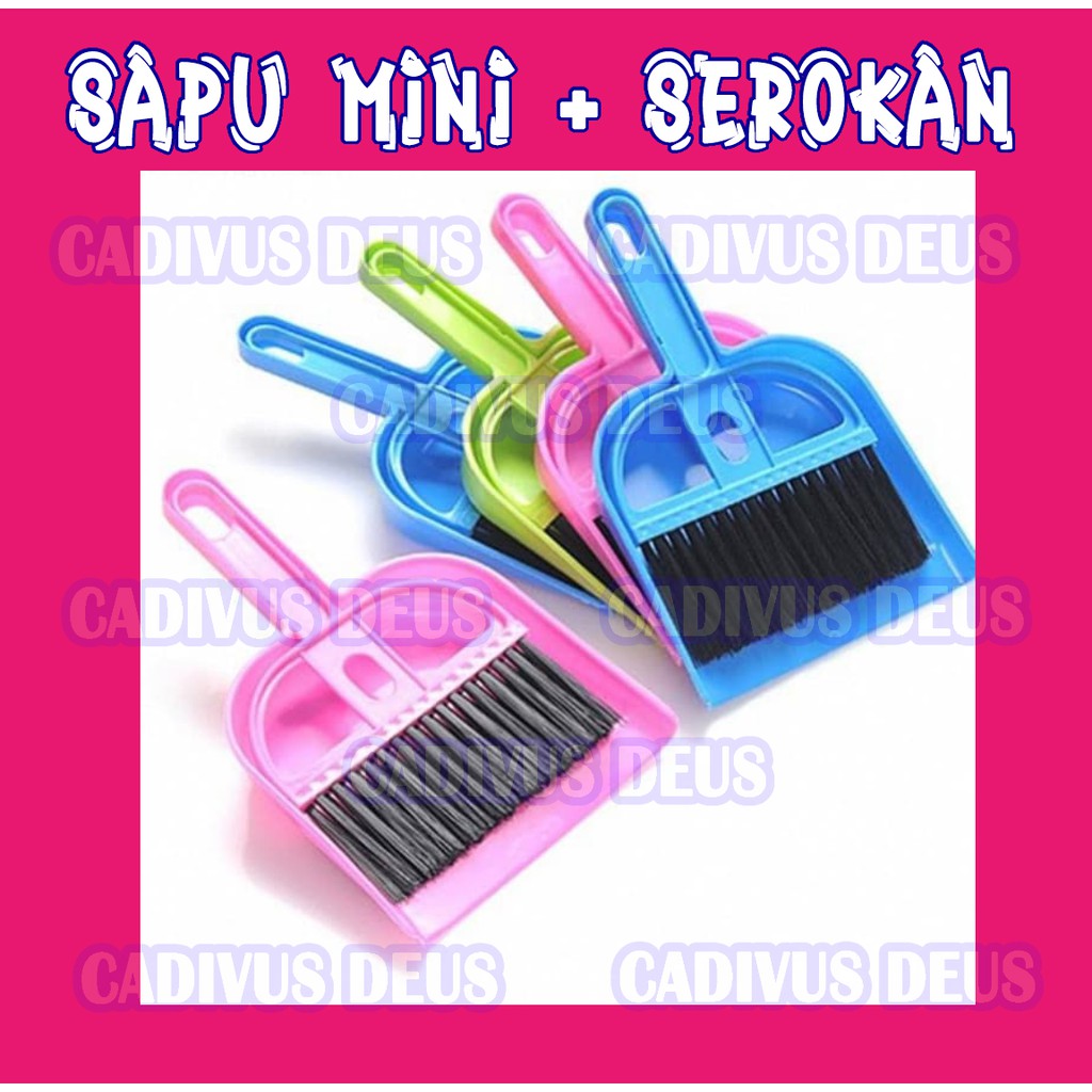 SAPU MINI SEROKAN - MINI SET SAPU PENGKI