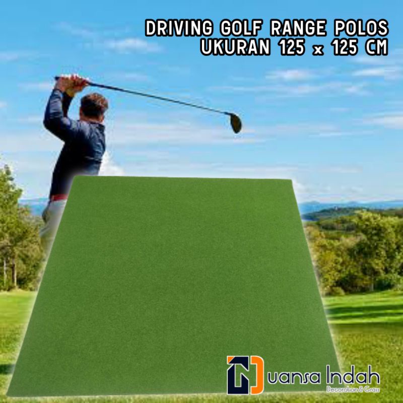 matras driving golf range polos ukuran 125 x 125 cm