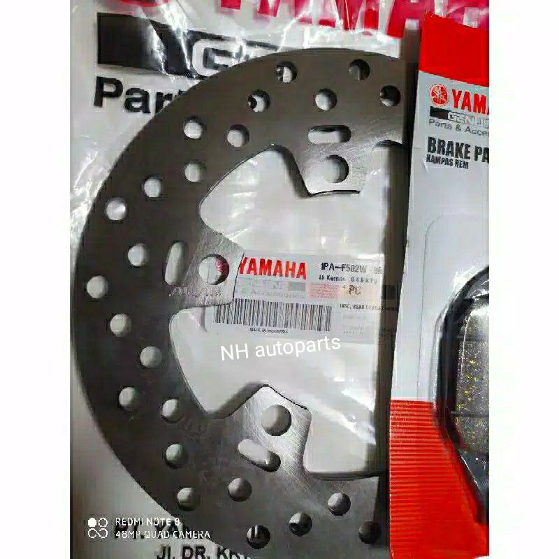 PIRINGAN CAKRAM SET DISPAD BELAKANG YAMAHA VIXION NEW 1PA