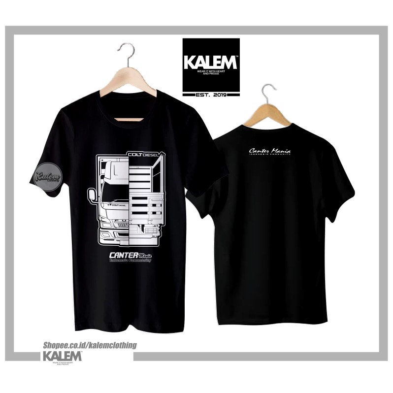 Jual Kaos Baju Canter Mania Indonesia CMIC Colt Diesel Vector Kaos