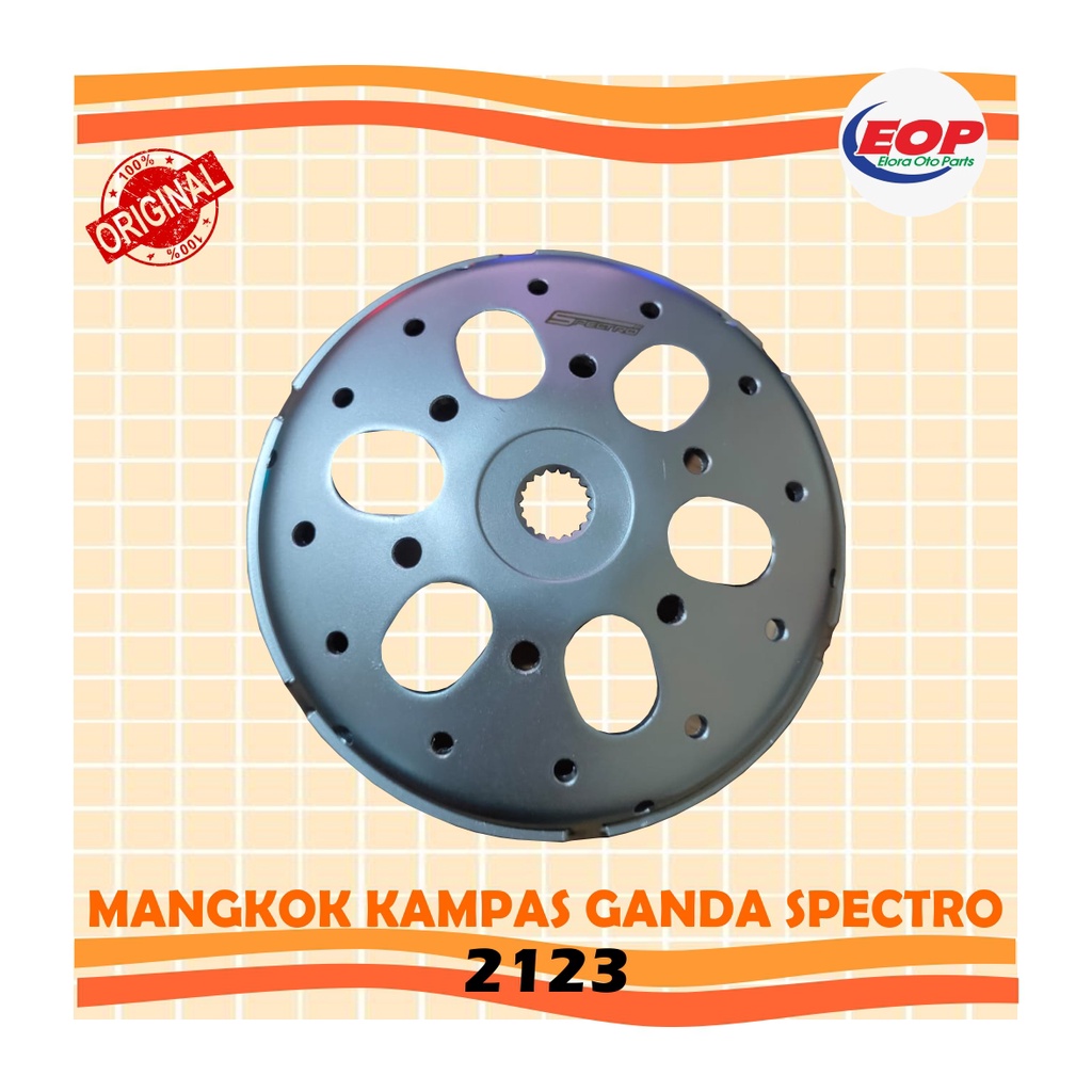 Mangkok Kampas Ganda Original Spectro Beat FI ESP Scoopy FI ESP VARIO 110 FI ESP 2123