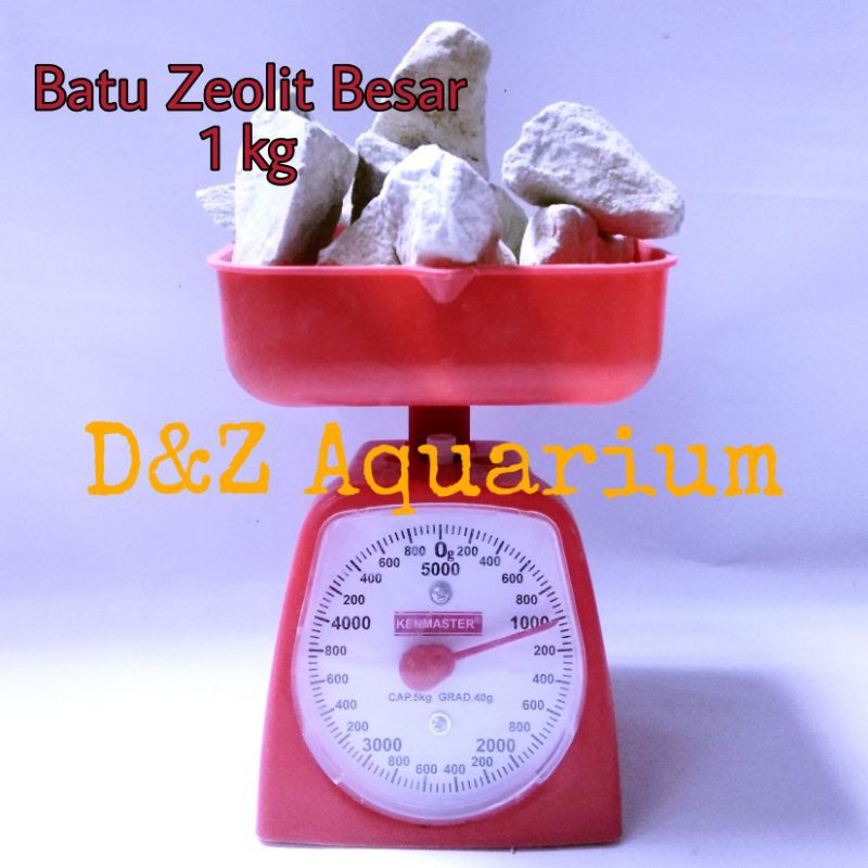 Batu Zeolite Besar 1 Kg Ziolit Aquarium Zeolit Filter Air Kolam Ikan