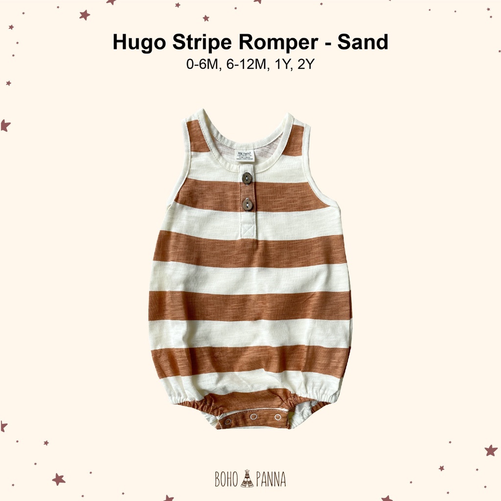 BOHOPANNA - HUGO ROMPER - Romper Bayi-SAND