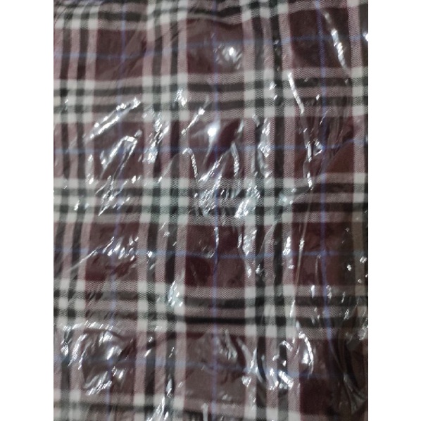 Cs celana panjang kotak tartan