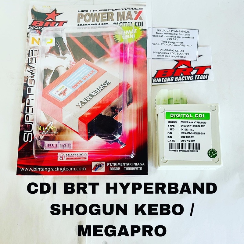 CDI BRT HYPERBAND RACING SHOGUN KEBO MEGAPRO