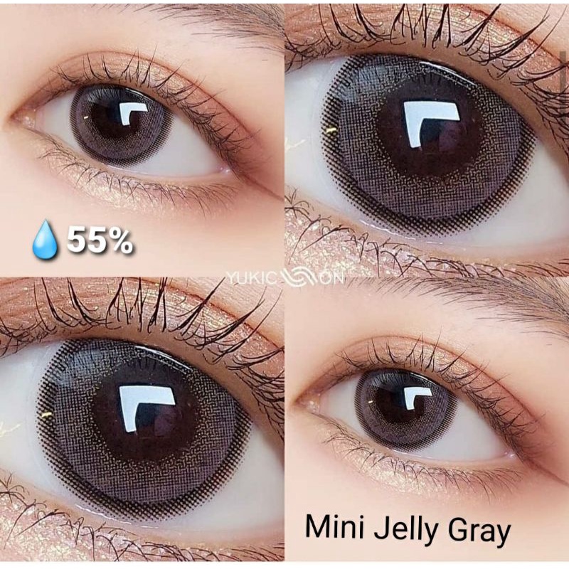 SOFTLENS MINI JELLY GRAY/ABU.NORMAL/MINUS(s.d -6.00)