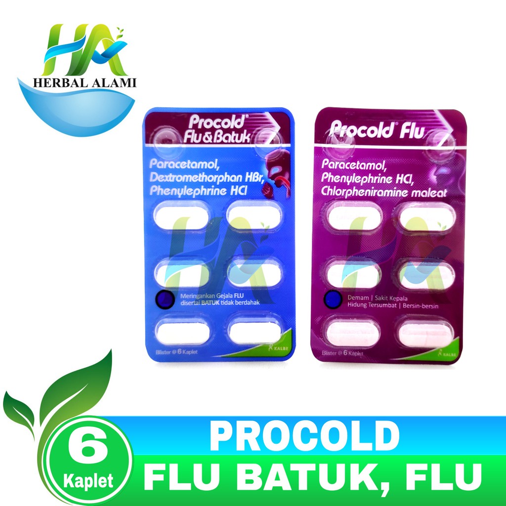 Procold Flu &amp; Procold Flu Batuk