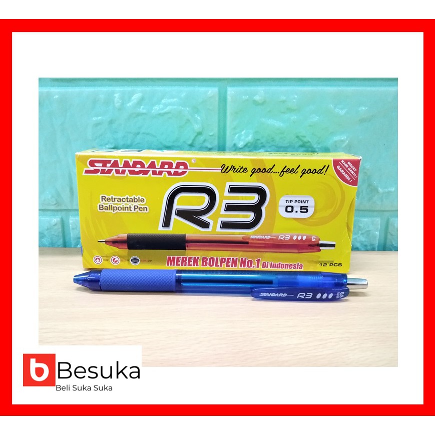 

BALLPOINT STANDART R3 0.5 MM (BLUE)