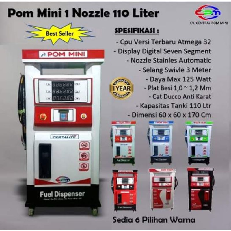 POM MINI DIGITAL 1 NOZZLE 110 L