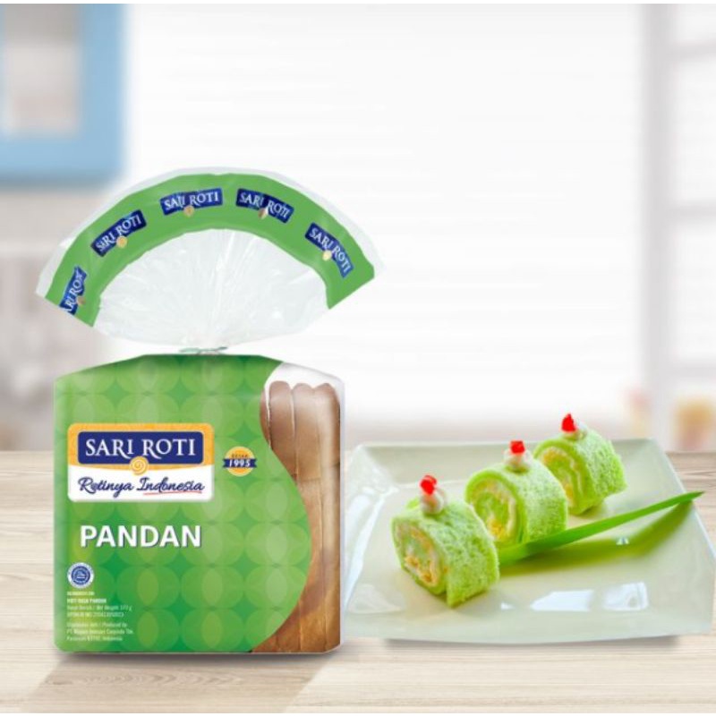 

Sari Roti Tawar Pandan