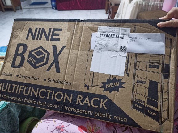 Rak Sepatu 10 Tingkat 9 Susun Ninebox [termurah]