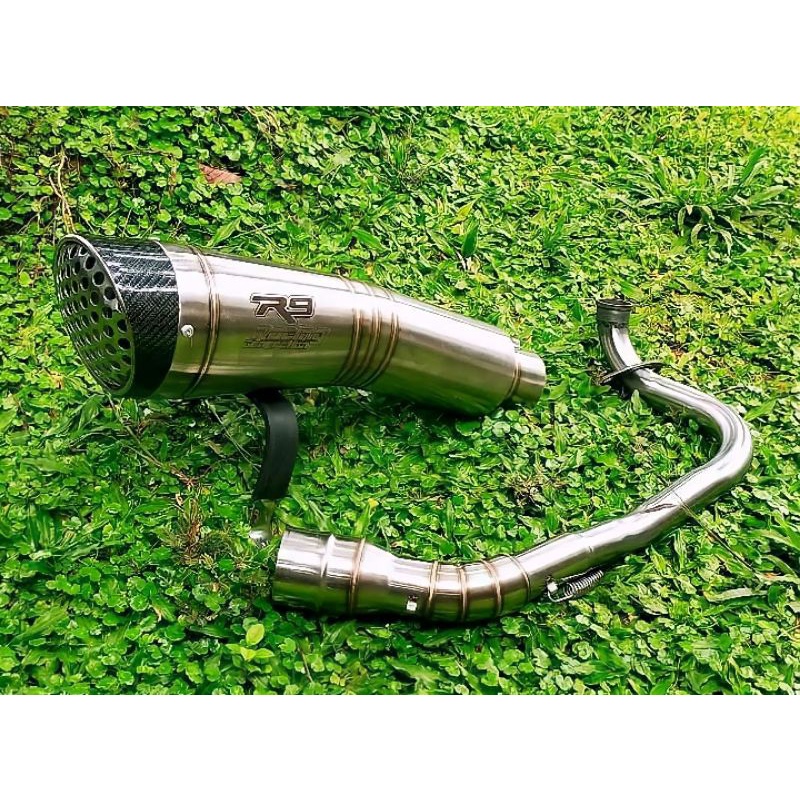 knalpot racing R9 pnp Aerox,Scoopy,Nmax,Beat,Pcx,Vario,Mio,Genio dll