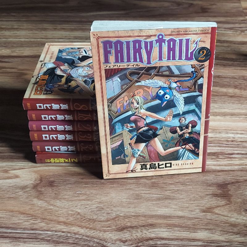 Manga Import Fairy Tail Set Komik Bahasa Jepang
