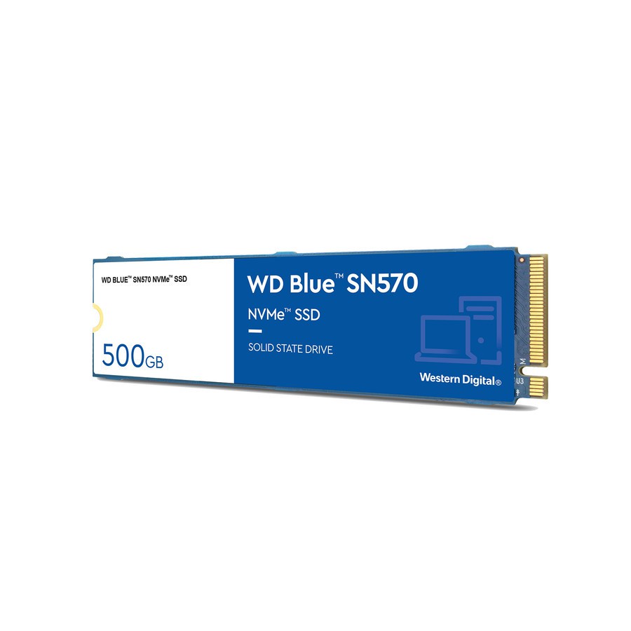 SSD WD BLUE 500GB M.2 SN570 NVMe GEN3 - WD Blue NVMe M.2 SN570 500GB