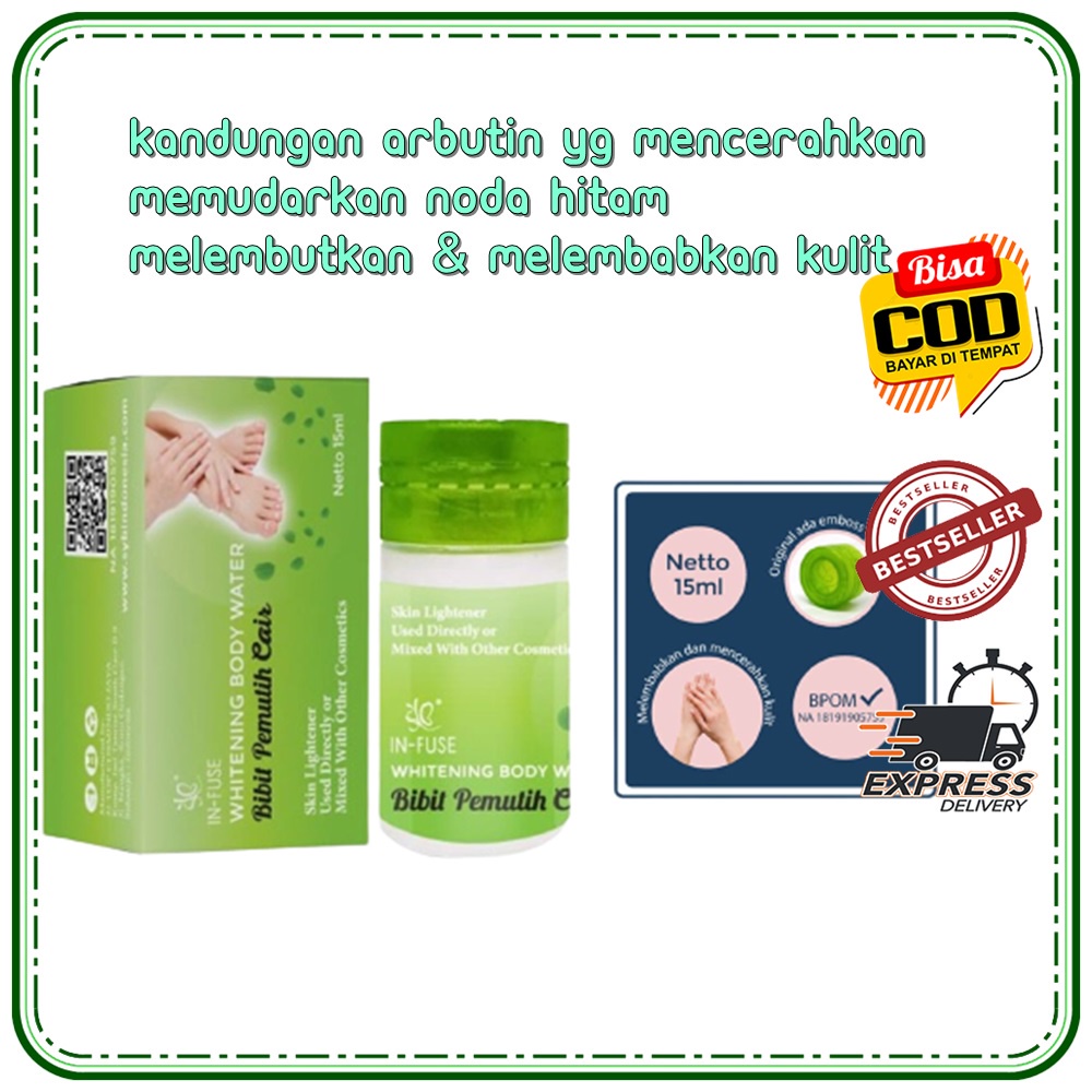 SYB Bibit pemutih cair infus Whitening body water GIRLSNEED77