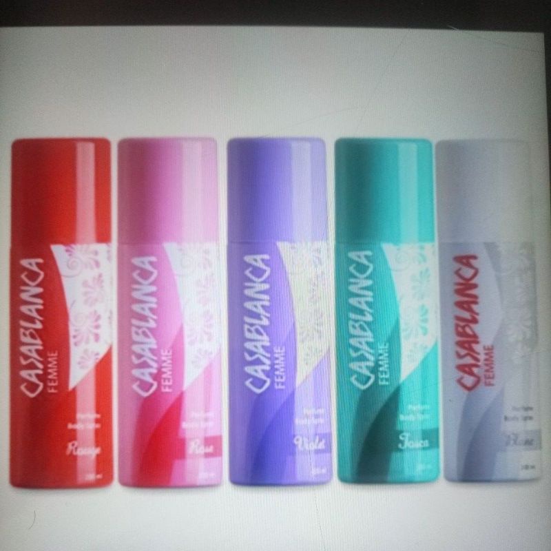 casablanca parfume casablangka parfum body spray