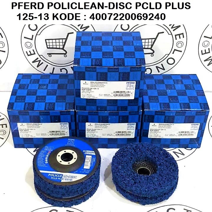 PFERD POLICLEAN 5" 4007220069240 5 inch PCLD PLUS 125-13 Mata Gerinda PFERD