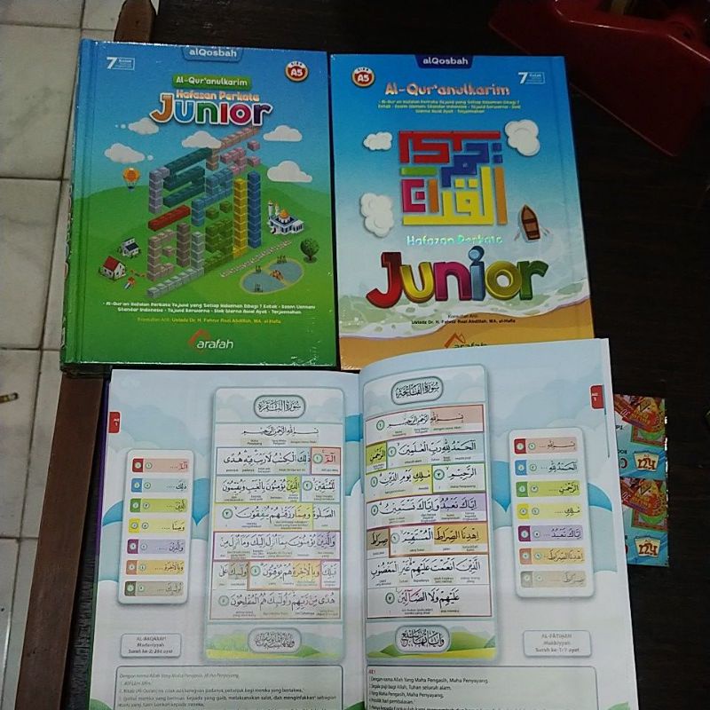 Alquran Alquranulkarim hafazan perkata JUNIOR