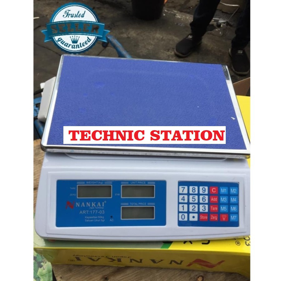 Nankai Timbangan Duduk Digital 50kg