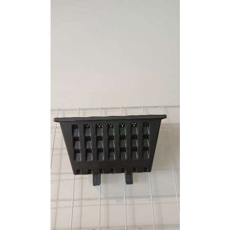 Pot Tempel Hitam | Pot Dinding Hitam Argo Putih