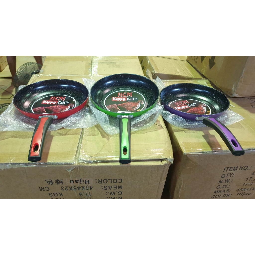 Fryingpan HCM uk 22cm penggorengan / penggorengan anti lengket /teflon hcm 22 cm