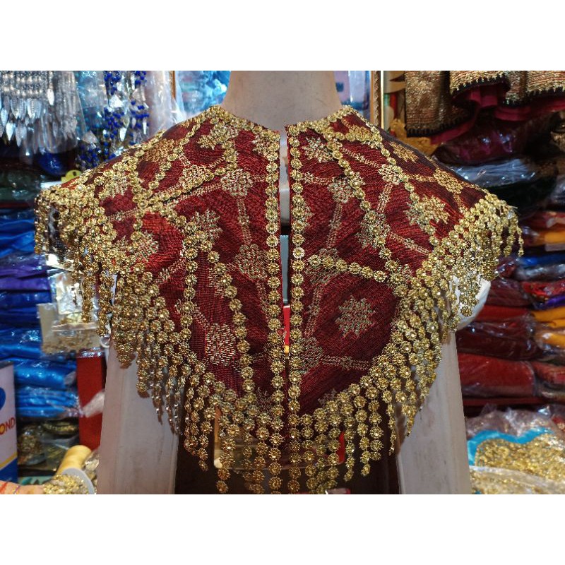 Penutup Dada / Teratai songket adat palembang