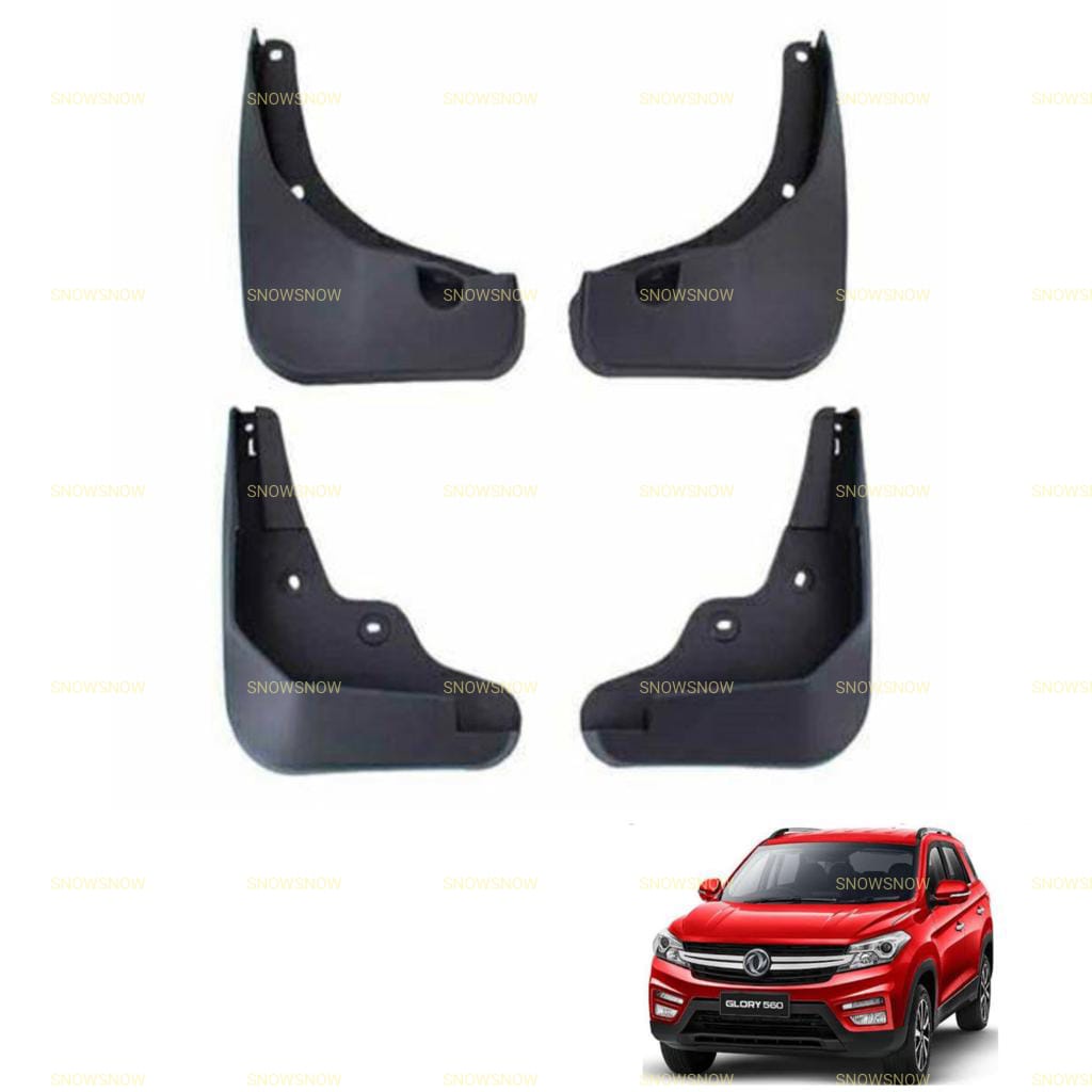 Mud Guard DFSK Glory 560 2019 2022 UP Hitam