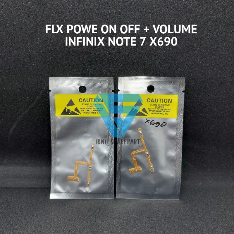 FLEXIBEL POWER ON OFF - FLEXIBLE FLEKSIBEL VOLUME INFINIX NOTE 7 X690