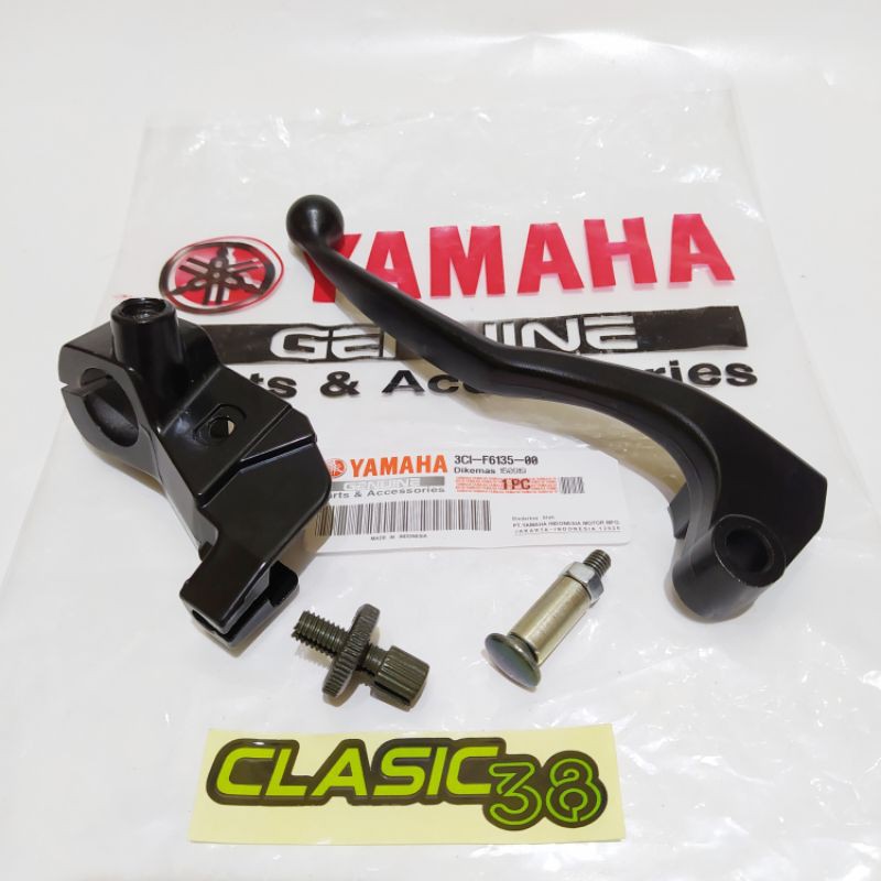 handle kopling baut stelan + dudukan spion kiri vixion scorpio rx king dudukan hendel kopling rxk-1