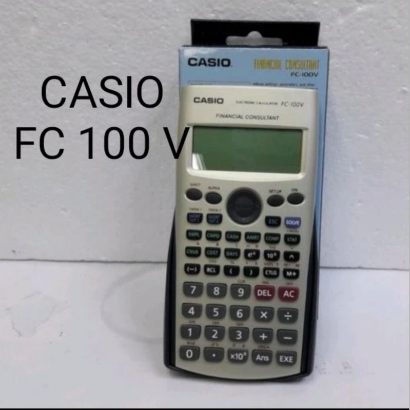

CASIO KALKULATOR FINANCIAL FC 100 V KEUANGAN