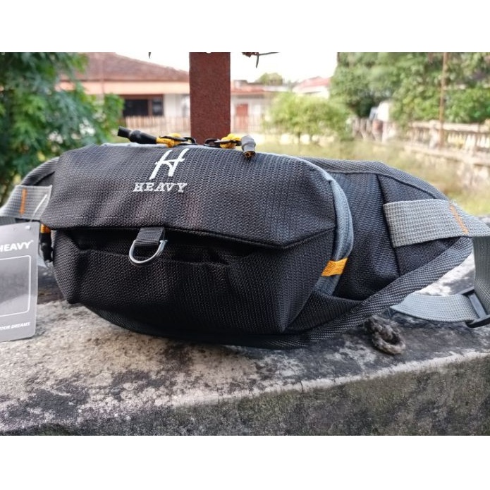 WAISTBAG HEAVY - Tas Pinggang Cowok Heavy Original Premium Distro - Tas Pria Heavy