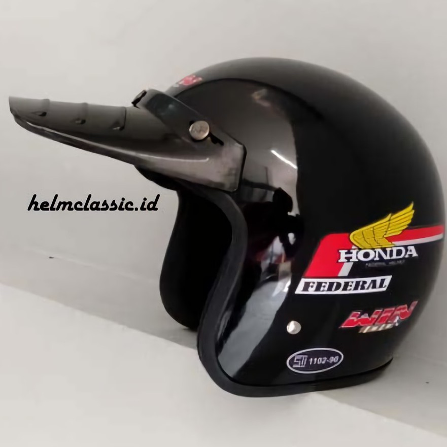 Helm Lawas Classic Honda Win 100 - Pet Cross