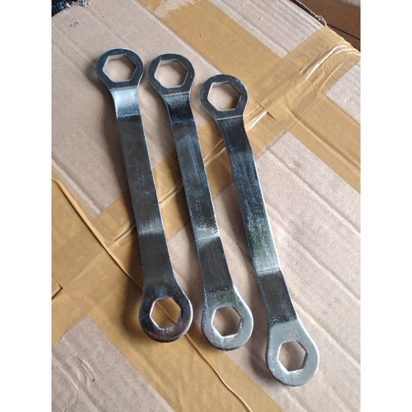 KUNCI MUR KOPLING CVT STEL KLEP MOTOR Satu SET 39x41MM DAN 17x24 MM